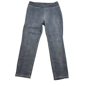 Ethyl Jeans  - Soft Pull On Jeans with Bling - Stretchy